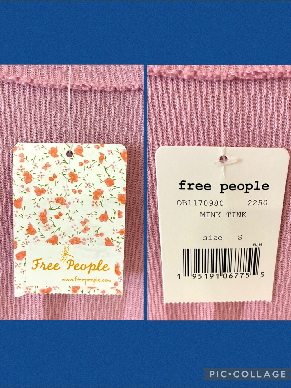 NWT Free People We The Free Snowy Thermal Long Sleeve Top - Picture 13 of 14